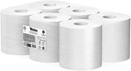 Фото №4 - Вик: Бумага туалетная 1сл 200м макулатура светло-серая СЫКТЫВКАР Lite