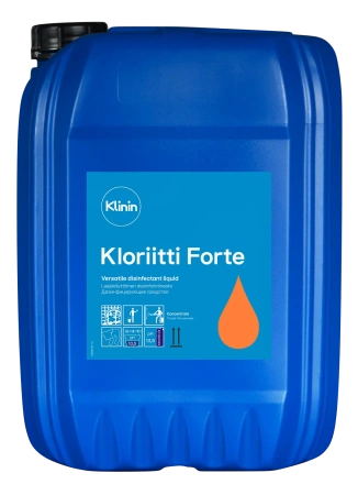 Фото №1 - Klinin: Клоритти-Форте 20л дезинфицирующее средство на основе активного хлора