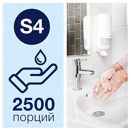 Фото №6 - ТОРК: Tellus Мыло S4 пена 1л жидкое для рук МЯГКОЕ