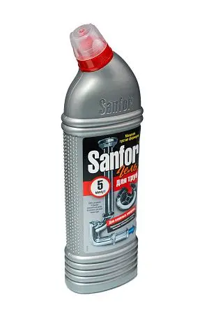 Фото №5 - Чистящее средство: САНФОР ДЛЯ ТРУБ 1000г гель
