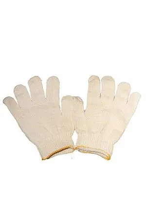 Фото №3 - Перчатки: х/б вязаные 5-ти ниточные белые