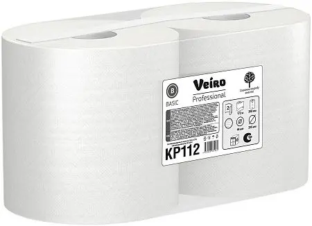 Фото №8 - VEIRO: Полотенца бумажные ЦВ 2сл 172м Basic (ультрапрочные) макулатура цвет натуральный