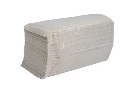 Фото №1 - Вик: Полотенца бумажные V 1сл 250л 21х21,5 см макулатура Виклин