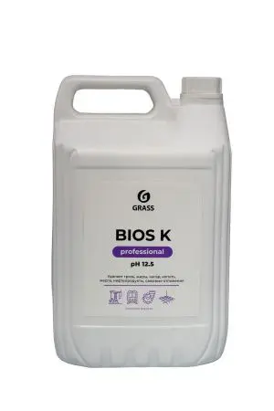 Grass: Биос-К 5,6кг высококонц. щелочное моющее ср-во