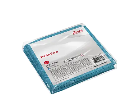 Фото №6 - Vileda: Салфетка ПВА Микро 35х38см голубая