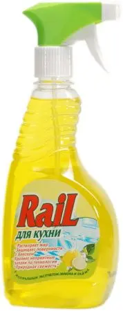 Фото №1 - Чистящее средство: АИСТ Раил 500мл спрей для кухни