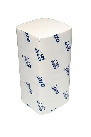 Фото №3 - Вик: Полотенца бумажные V 3сл 180л 21х22см 100% целлюлоза белые с тиснением PROtissue