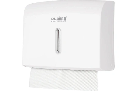 Фото №2 - Диспенсеры: для полотенец Z ЛАЙМА PROFESSIONAL BASIC пластик белый