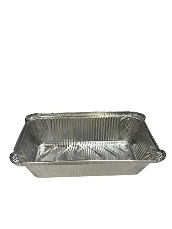 Фото №4 - Одноразовая продукция: Форма алюминиевая 865мл 217х113х53 без крышки /пач.=50 шт.