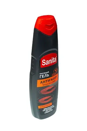 Фото №5 - Чистящее средство: САНИТА Гель 500г АНТИЖИР для плит