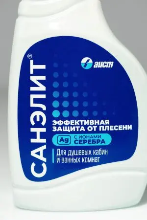 Чистящее средство: САНЭЛИТ-Антиплесень 500мл (триггер) для душевых кабин, ванных комнат