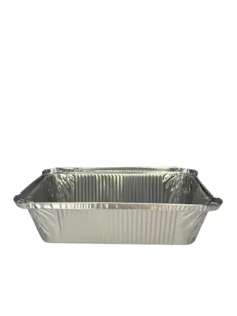 Фото №1 - Одноразовая продукция: Форма алюминиевая 865мл 217х113х53 без крышки /пач.=50 шт.
