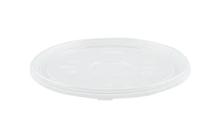 Одноразовая продукция: Крышка к контейнеру 1300мл OSQ ROUND BOWL PP плоская ANTIFOG прозрачная /пач.=35 шт.