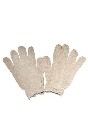 Фото №2 - Перчатки: х/б вязаные 4-х ниточные белые