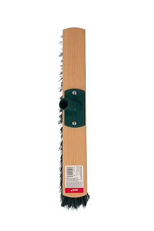 Фото №3 - Хозяйственный инвентарь: Щетка YORK 40см, длина щетины 7,5см для уборки техническая деревянная, еврорезьба