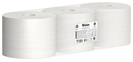 Фото №5 - VEIRO: Бумага туалетная 1сл 450м/9,4 Basic натуральный