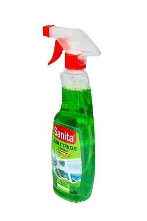 Фото №5 - Чистящее средство: САНИТА Спрей 500мл для стёкол Антизапотевание (ТРИГГЕР)