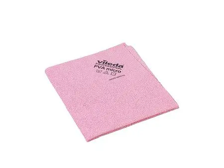 Фото №4 - Vileda: Салфетка ПВА Микро 35х38см красная