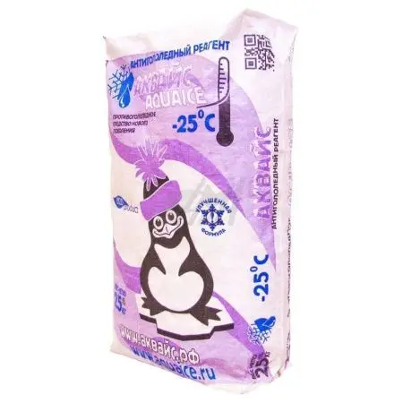 Химпродукция: Реагент Аквайс 25кг антигололедный -25