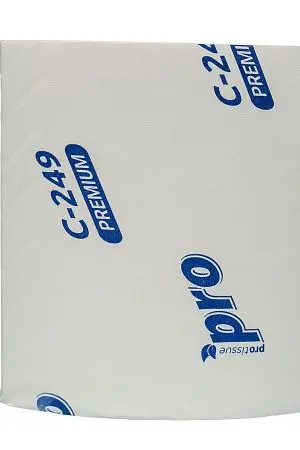 Фото №3 - Вик: Бумага туалетная 2сл V-сложение 250л 21х11см целлюлоза 100% с тиснением PROtissue