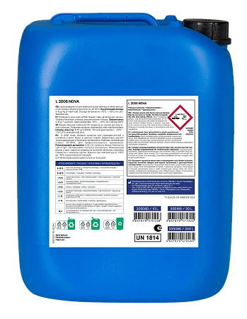 Фото №2 - Klinin: L2006 Нова 20л средство для стирки для белого и цветного белья