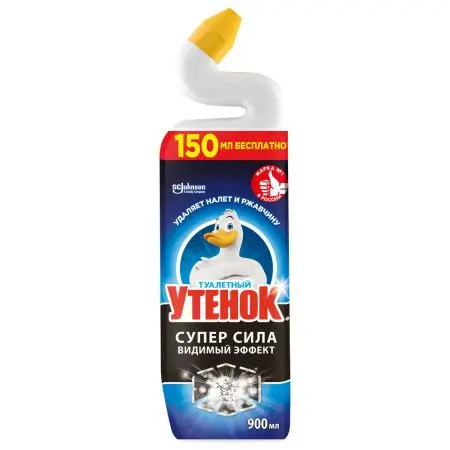 Фото №1 - Чистящее средство: УТЕНОК 900мл гель Видимый эффект