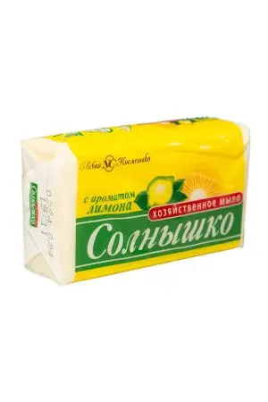 Мыло хозяйственное: 140г 72% СОЛНЫШКО
