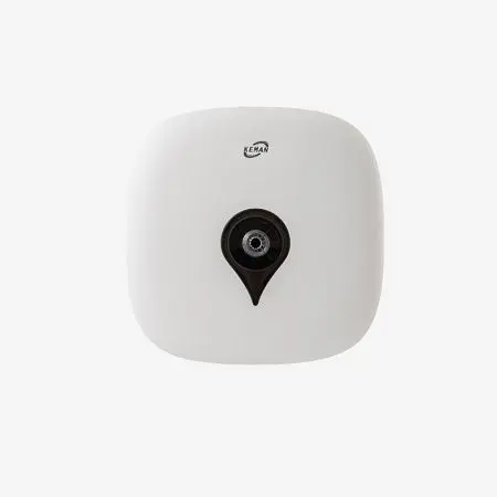 Фото №1 - Кеман: Диспенсер для туалетной бумаги в рулонах ЦВ (Т6) универсальный пластик белый