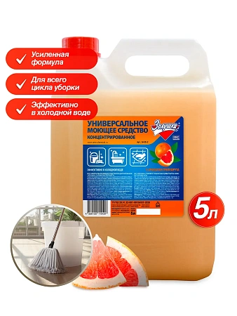 Фото №2 - Чистящее средство: ЗОЛУШКА 5л универсальное концентрат