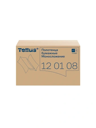 ТОРК: Полотенца бумажные H3 Синглфолд Стандарт 1сл 250л 23х23см белые