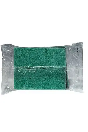 Фото №3 - Губки,скрабы: для посуды VCLEAN Тайфун 10х12 абразивная /пач.=5 шт.