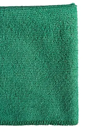 Фото №4 - ХозСалфетки: универсал 30х30 200г/м2 микрофибра без упаковки зеленая