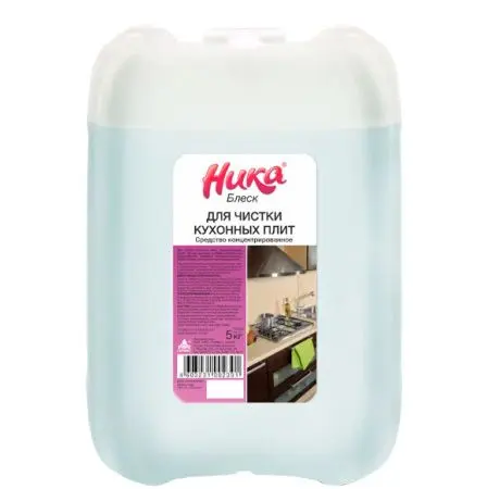 Фото №1 - Чистящее средство: НИКА БЛЕСК 5л для плит, микроволновок, грилей, коптилен