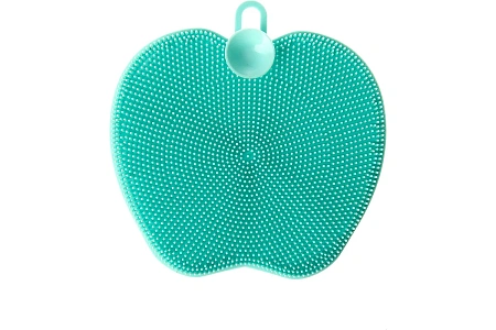 Фото №2 - HQ Profiline: Губка для мытья посуды силиконовая You'll love Яблоко бирюзовая