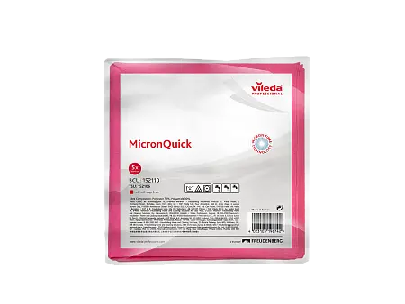 Фото №5 - Vileda: Салфетка* МикронКвик 40х38см красный