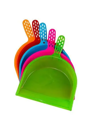 Фото №7 - Вик: Совок пластик MRY красный