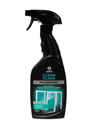 Фото №1 - Grass: Клин гласс Профэшнл 600мл очиститель для стекол и зеркал