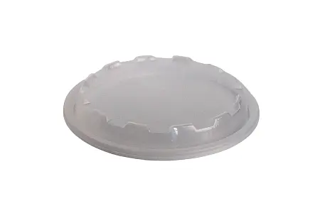 Фото №3 - Одноразовая продукция: Контейнер пластиковый круглый 530мл d152 черный с крышкой /пач.=150 шт.