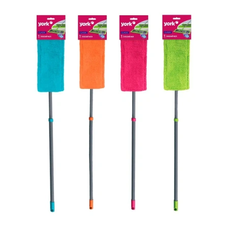 Фото №1 - Хозяйственный инвентарь: Швабра YORK Классик с плоским МОПом микрофибра