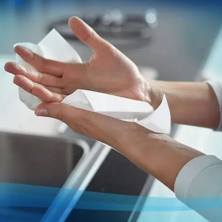 Kimberly-Clark: Полотенца бумажные Скотт Мультифолд 1сл 250л 20х24см белые